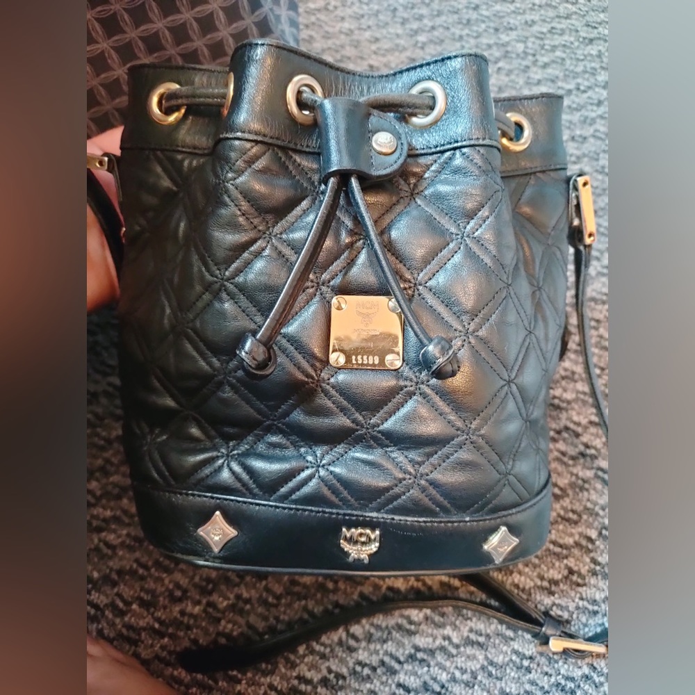 MCM bucket bag